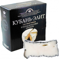 Сыр Кубань-элит с бел. плес.в пепле фр/д 50% 100 г