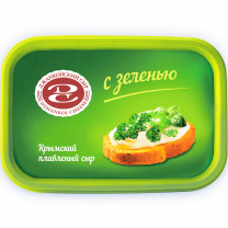 Сыр с зеленью плавл. 55% 180г 