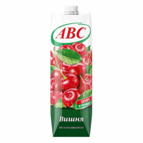 Сок АВС Вишневый нектар осветл.  1л 1*12шт