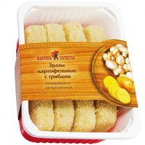 Зразы картофельные с грибами