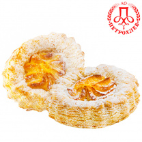 Лакомка с твор-фруктовой нач. 240 г