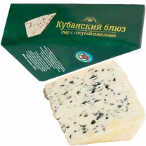 Сыр Кубанский Блюз 50% с голубой плесенью 100г 