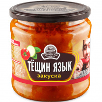 Зак. Тёщин язык 460г Семилукская Трапеза