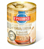 Говядина с кашей гречневой 340 г