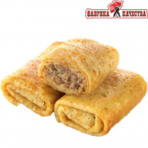 Блинчики с мясом (свинина) и луком 