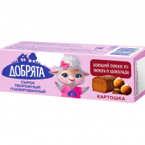 Сырок глаз.18% 40г Добрята Картошка 