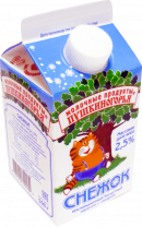 Напиток к/м Снежок 2,5% 500г 