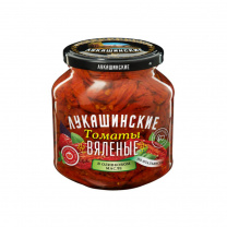 Томаты вяленные в оливковом масле ст/б 250г 1*6шт ТМ Лукашинские
