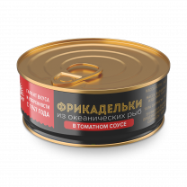 Фрикадельки из морских пород рыб в т/с ключ 240гр 1/18 ТМ ЗА РОДИНУ