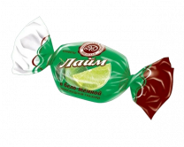 Конфеты Лайм в бело-темной шок. глазури 