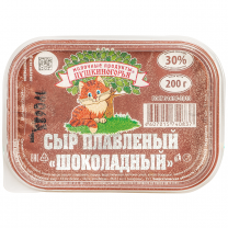 Сыр плавл.Шоколадный 30% 200г 