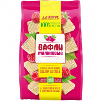 Вафли Со вкусом малины на сорбите 120 г