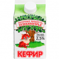 Кефир 2,5% 500г 