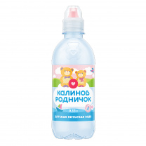 Вода питьевая Калинов Родничок для детей негаз. 0,33