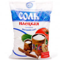 Соль пищевая Илецкая №1 ГОСТ в/с 1 кг