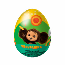 Шок.яйцо с игрушкой Чебурашка 20 г