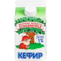 Кефир 1% 500г