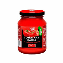 Паста томатная ЮниДан 270г ст/б 1*15шт