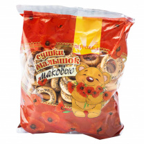 Сушки Малышок маковые 375 г