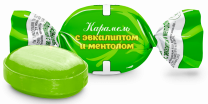 Карамель леденцовая С эвкалиптом и ментолом 
