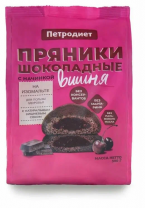 Пряники Шоколадные с вишн.нач. на изомальте 300 г 