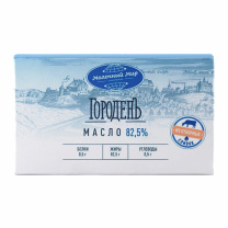 Масло Сладкосливочное 82,5% 180г ТМ ГороденЪ 